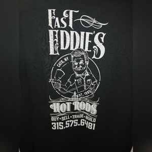 Gildan Black Fast Eddie's Graphic Tee
